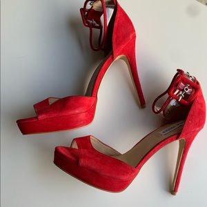 Steve Madden Red Heels